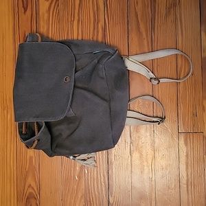 Tom's Canvas Backpack Purse